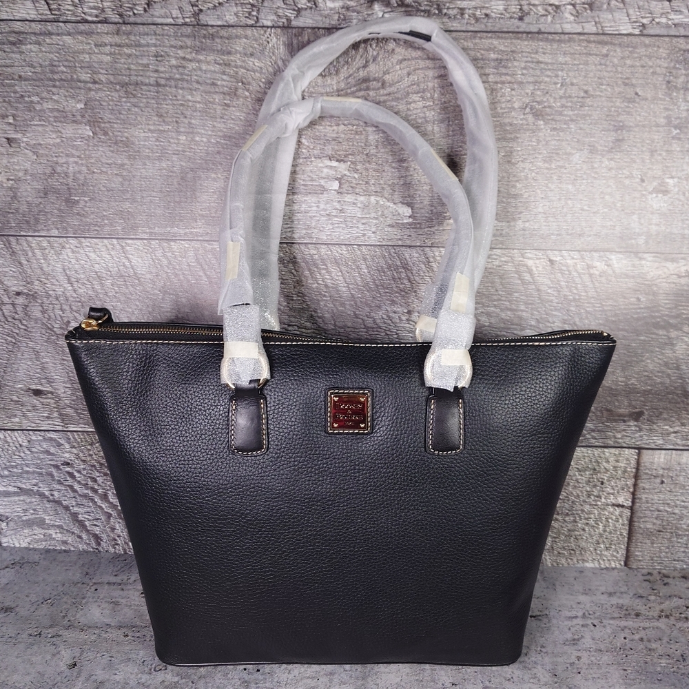 Dooney and Bourke Black Leather Tote
